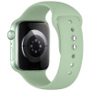 Tech-Protect Silikónový remienok pre Apple Watch 8 / 9 / 10 / 11 / 12 / SE (40 / 41 / 42 mm), pistáciový