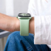Tech-Protect Silikónový remienok pre Apple Watch 8 / 9 / 10 / 11 / 12 / SE (40 / 41 / 42 mm), pistáciový