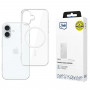 3MK MagCase MagSafe Apple iPhone 16 Plus, transparentné