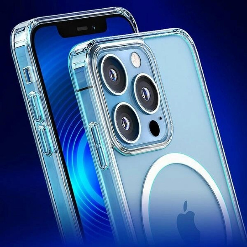 3MK MagCase MagSafe Apple iPhone 16 Plus, transparentné
