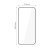 Tech-Protect Glass Fit+ tvrdené sklo pre Samsung Galaxy A27 5G (2 ks), čierne