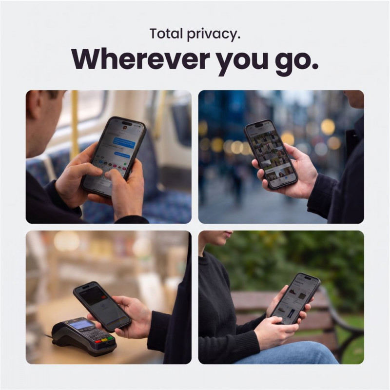 Tech-Protect Glass SPY+ tvrdené sklo na ochranu súkromia pre Apple iPhone 18 Pro (2 ks)