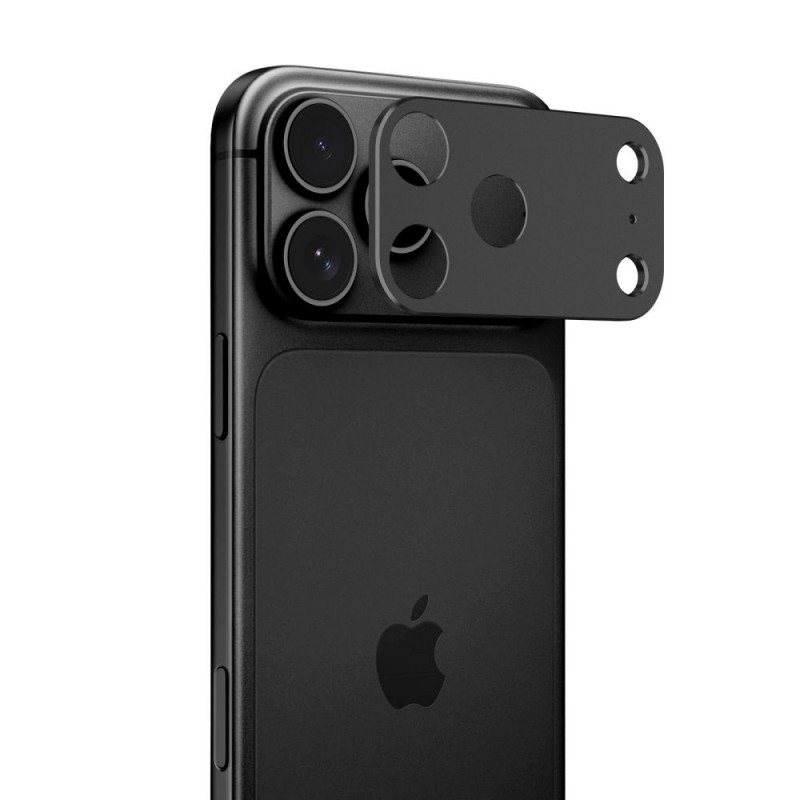 Tech-Protect Camalloy Fit+ kryt kamery pre Apple iPhone 18 Pro Max, čierny