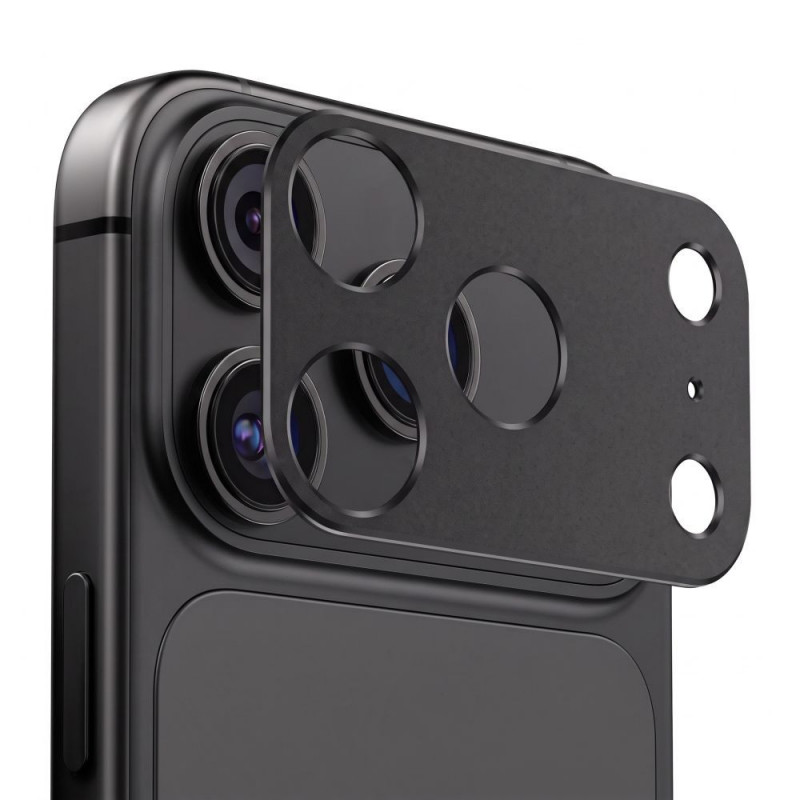 Tech-Protect Camalloy Fit+ kryt kamery pre Apple iPhone 18 Pro Max, čierny