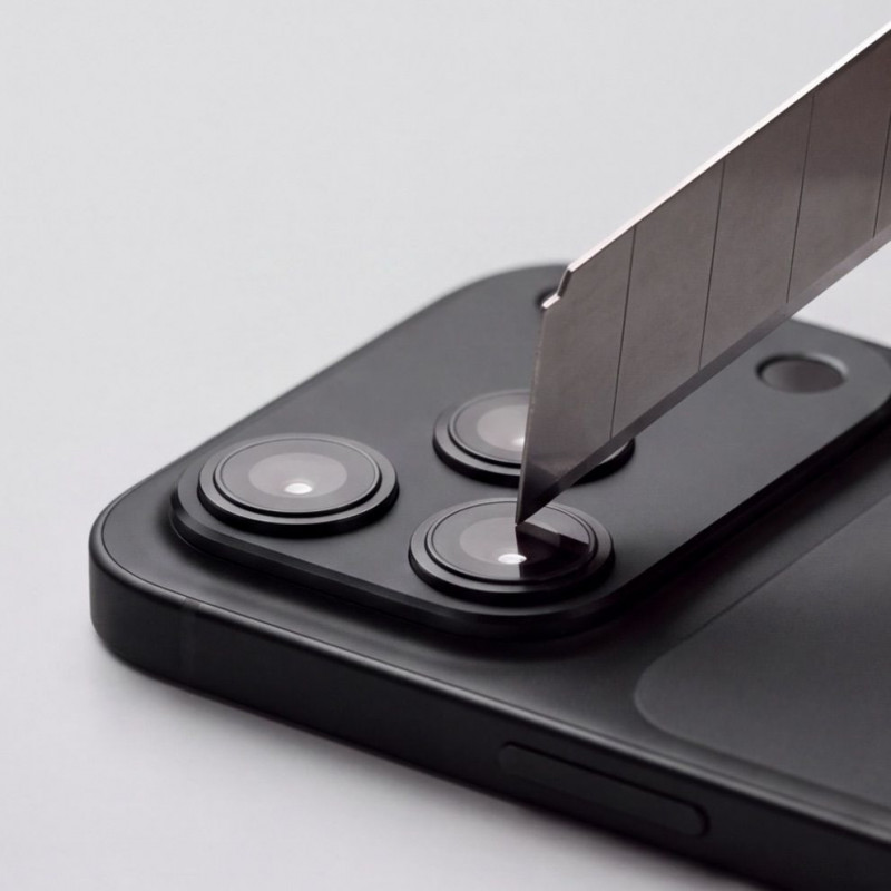 Tech-Protect Camalloy Fit+ kryt kamery pre Apple iPhone 18 Pro Max, čierny