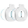 Tech-Protect Easy Set+ tvrdené sklo pre Samsung Galaxy Watch 8 / 9 44 mm, priehľadné (2 ks)