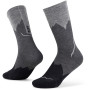 Buff Merino Lightweight Crew Sock LWC3, čierna, L