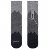 Buff Merino Lightweight Crew Sock LWC3, čierna, L
