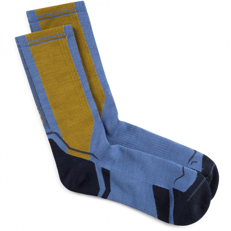 Buff Merino Lightweight Crew Sock LWC4, modrá, L