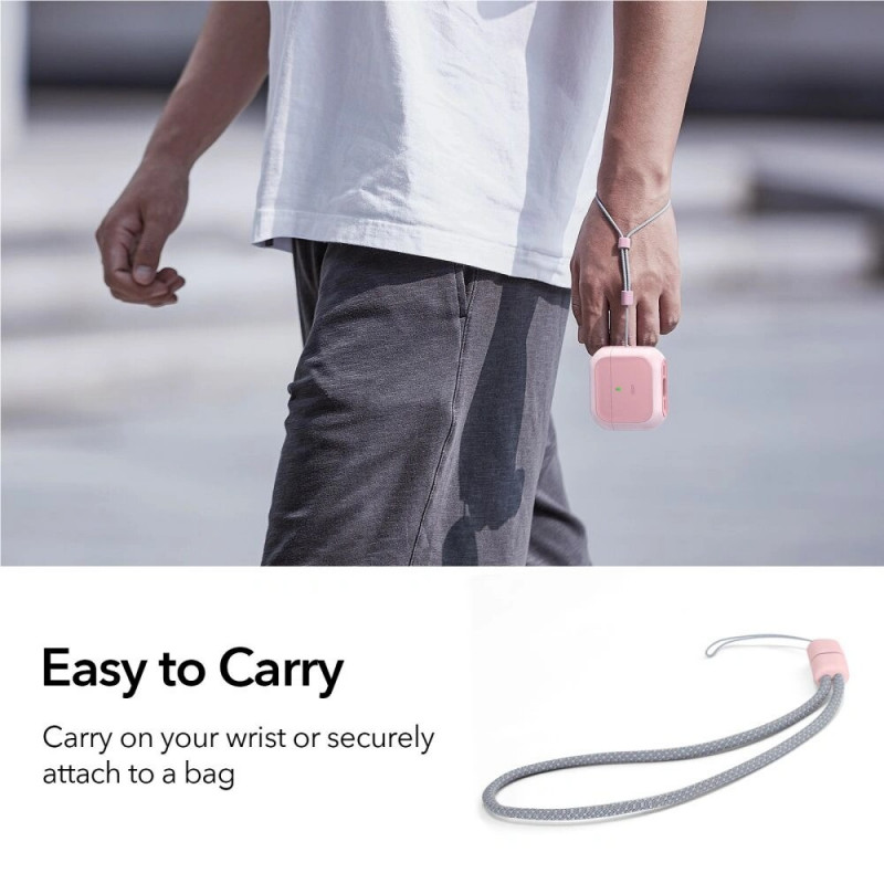 ESR Orbit HaloLock MagSafe puzdro pre Apple AirPods 4, ružové