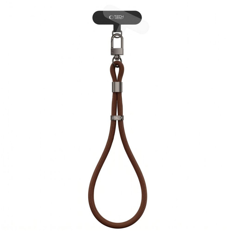 Tech-Protect C11S Rope pútko na zápästie, Walnut Brown