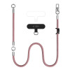Tech-Protect C10S Rope Set popruhu crossbody a pútka na zápästie, Dusty Rose/Titán