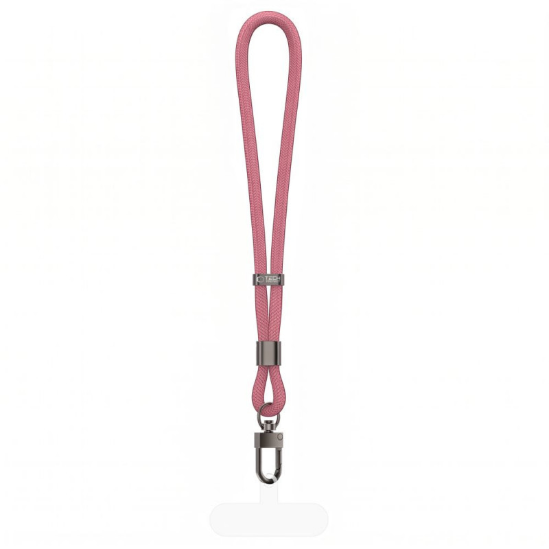 Tech-Protect C11S Rope pútko na zápästie, Dusty Rose