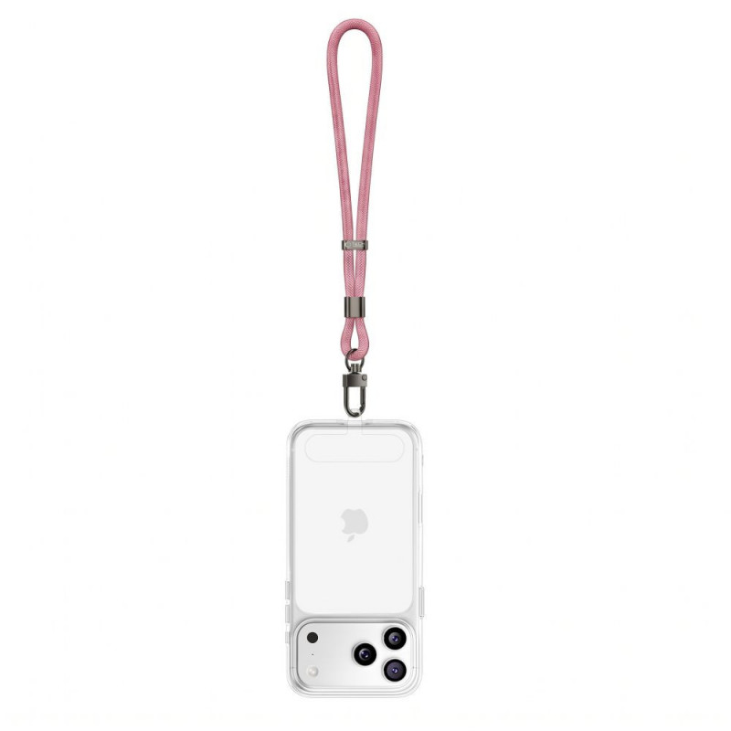 Tech-Protect C11S Rope pútko na zápästie, Dusty Rose