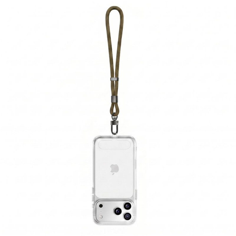 Tech-Protect C11S Rope pútko na zápästie, Nomad Khaki