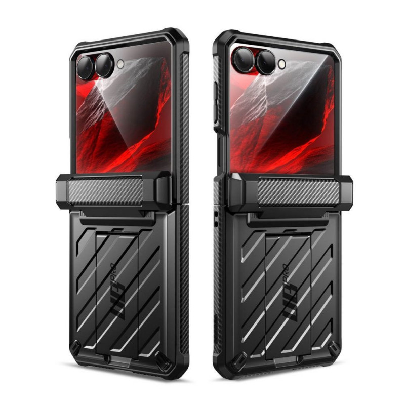 Supcase Unicorn Beetle Pro puzdro pre Samsung Galaxy Z Flip 8, čierne