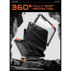Supcase Unicorn Beetle Pro puzdro pre Samsung Galaxy Z Flip 8, čierne