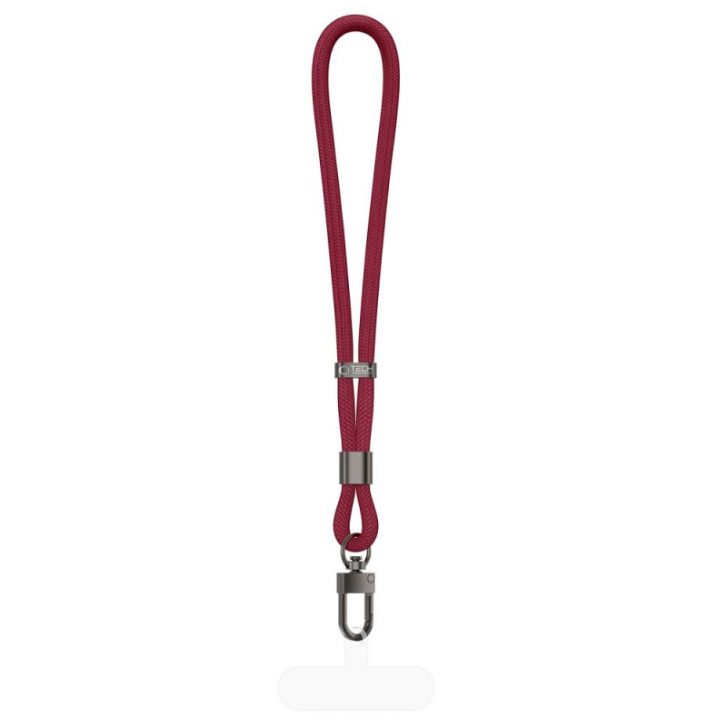 Tech-Protect C11S Rope pútko na zápästie, Burgundy Wine
