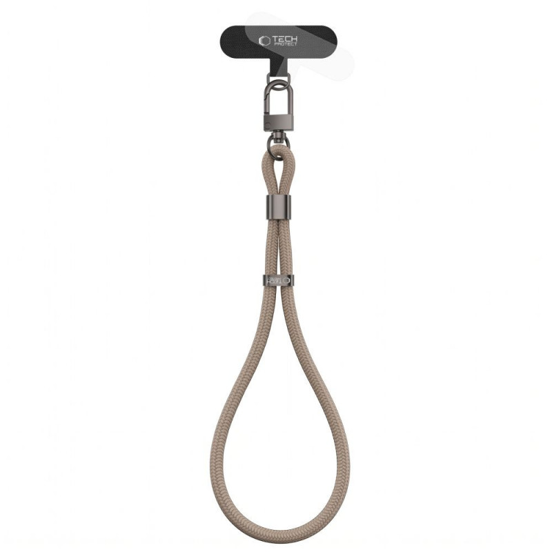 Tech-Protect C11S Rope Wrist Strap, mocha béžový