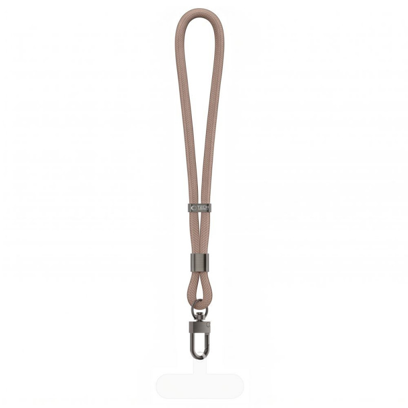Tech-Protect C11S Rope Wrist Strap, mocha béžový