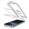 Tech-Protect Quick Set+ tvrdené sklo na ochranu displeja pre Apple iPhone 17 Pro Max, čierne (2 ks)