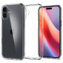 Spigen Ultra Hybrid puzdro pre Apple iPhone 16, Crystal Clear