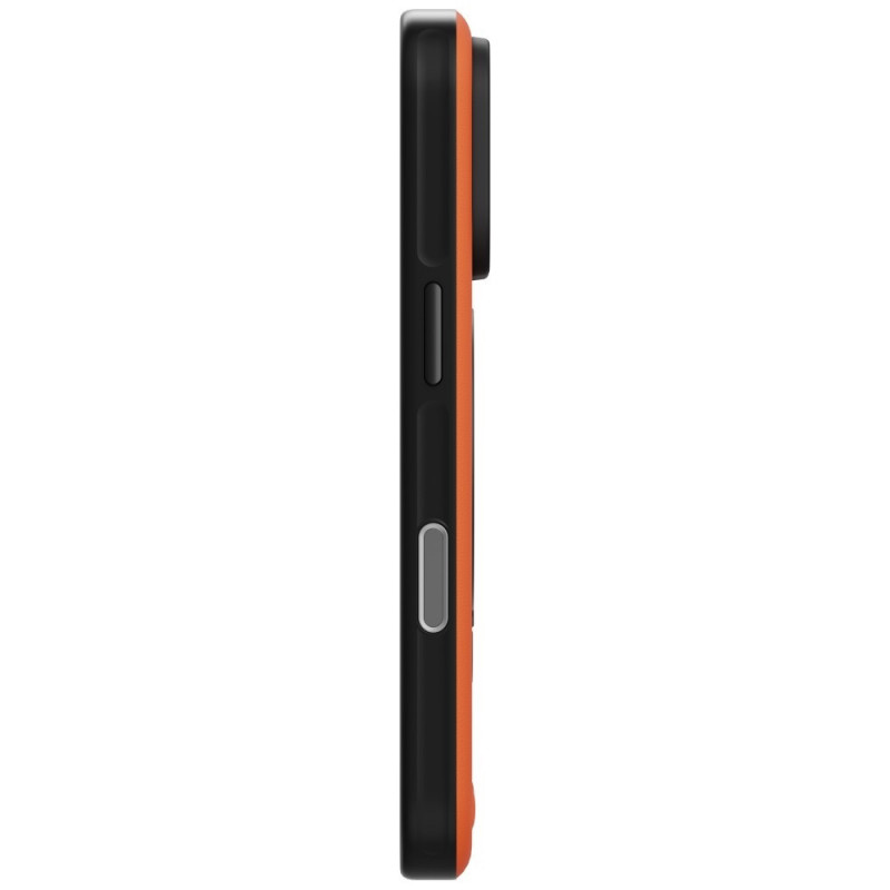 UNIQ Elix puzdro pre Apple iPhone 18 Pro / 17 Pro, 360° otočný stojan, oranžové