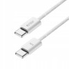 Kábel Tech-Protect Ultraboost Classic USB-C / USB-C PD, 60W, 3A, 100 cm, biely