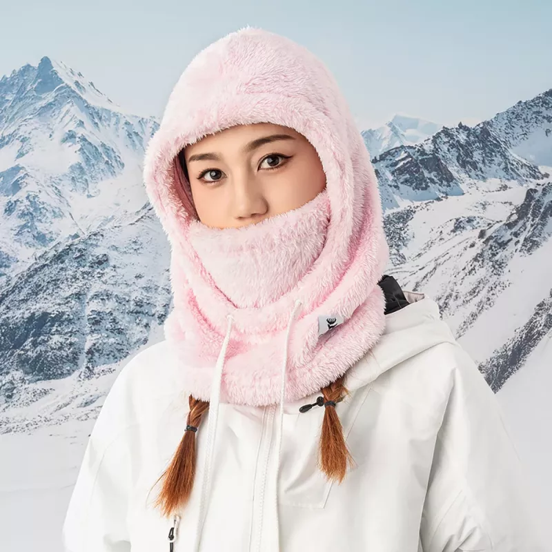 Lyžiarska kukla Qunature Arctic Velvet, veľkosť M, ružová