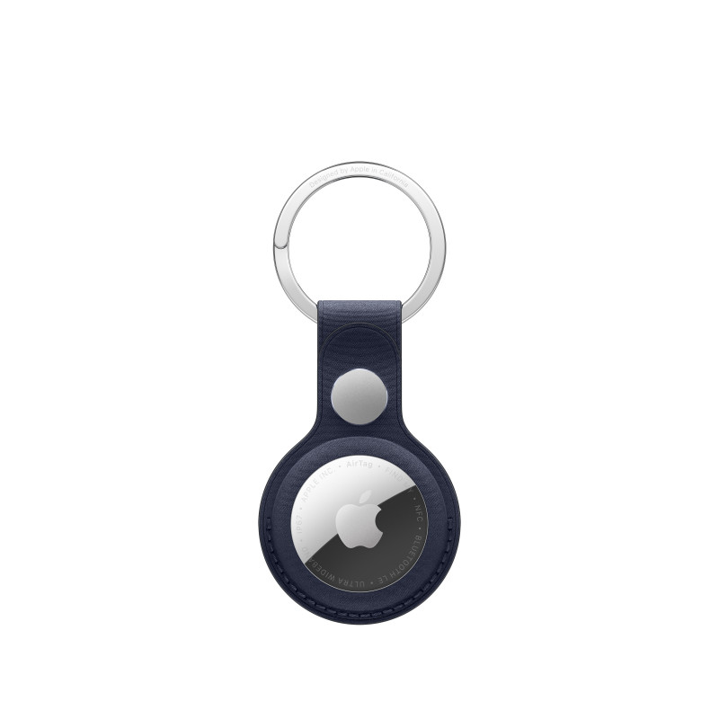 Kľúčenka Apple AirTag FineWoven, námornícka modrá