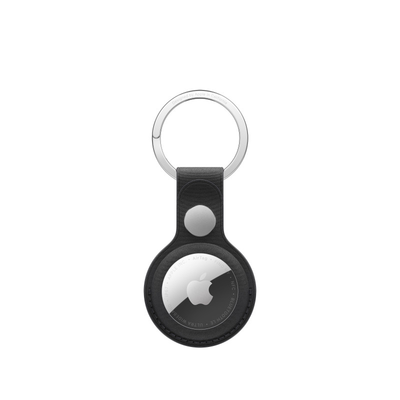 Kľúčenka Apple AirTag FineWoven, čierna