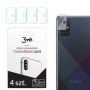 3MK Lens Protection hybridné sklo na objektív fotoaparátu pre Samsung Galaxy A71 (4 ks), 3MK149