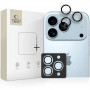 Tech-Protect Camring Fit+ kryt na objektív fotoaparátu pre Apple iPhone 14 Pro / 14 Pro Max / 15 Pro / 15 Pro Max / 16 Pro / 16 Pro Max / 17 Pro / 17 Pro Max, priehľadný
