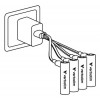 Verbatim 30249 USB-C nabíjacie batérie Li-ion AA 2100 mAh (4 ks)