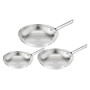 Sada panvíc Tefal Duetto On B866S334, 3 ks, 20/24/28 cm, nehrdzavejúca oceľ