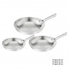 Sada panvíc Tefal Duetto On B866S334, 3 ks, 20/24/28 cm, nehrdzavejúca oceľ