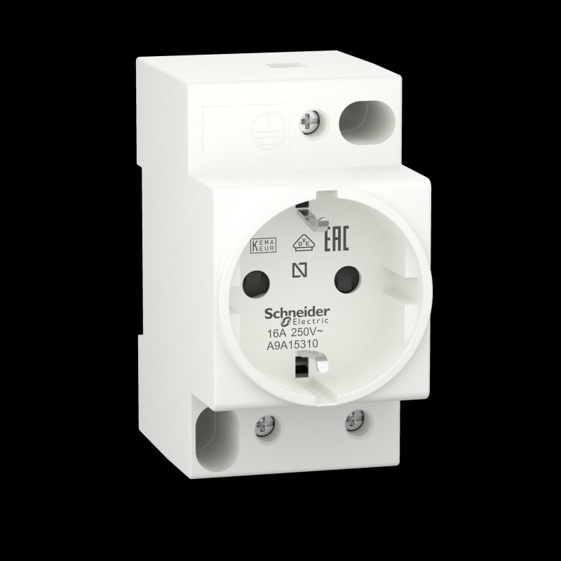 Schneider Electric A9A15310 zásuvka, 16 A, 250 V, 2P+E, DIN 49440