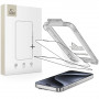 Tech-Protect Quick Set+ tvrdené sklo pre Apple iPhone 15 Pro (2 ks), čierne
