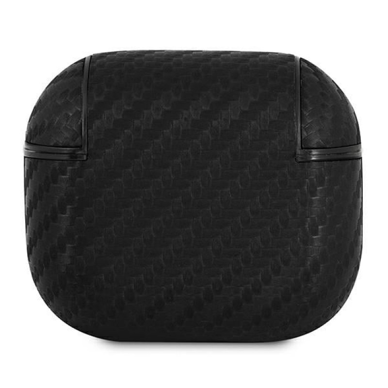 BMW BMA3WMPUCA PU Carbon M Collection kryt na Apple AirPods 3, čierny