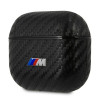 BMW BMA3WMPUCA PU Carbon M Collection kryt na Apple AirPods 3, čierny