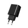 Tech-Protect NC20W USB-C nástenná nabíjačka PD 20W, čierna