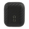 BMW BMA2WMPUCA PU Carbon M Collection kryt pre Apple AirPods 1/2, čierny