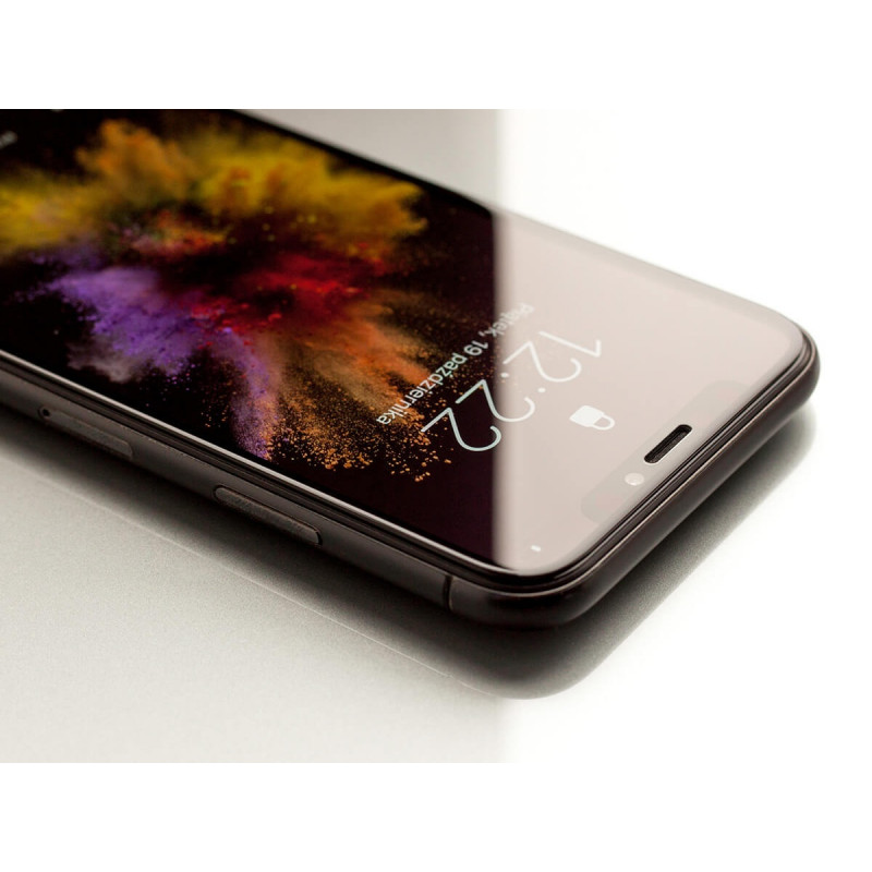 3MK HardGlass Max tvrdené sklo pre Apple iPhone 8, čierne