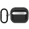 BMW BMA322SWTK Viacfarebné pruhy kryt pre Apple AirPods 3, čierny