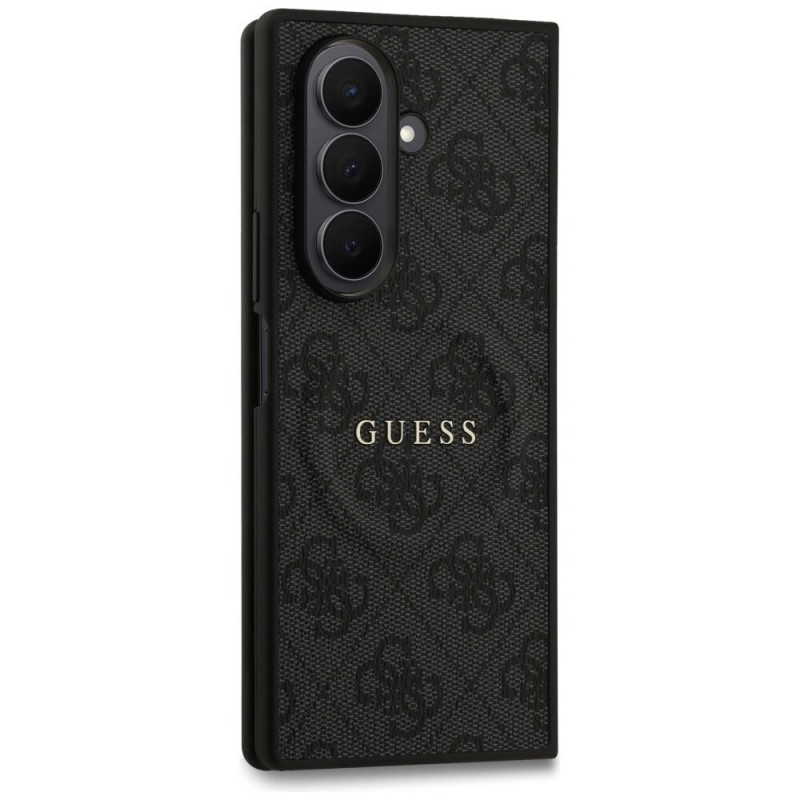 Guess 4G Classic MagSafe puzdro pre Samsung Galaxy Z Fold7, čierne
