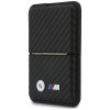 BMW M Carbon Metal Logos MagSafe peňaženka, čierna