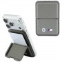 BMW M Carbon Metal Logos MagSafe peňaženka, antracitová