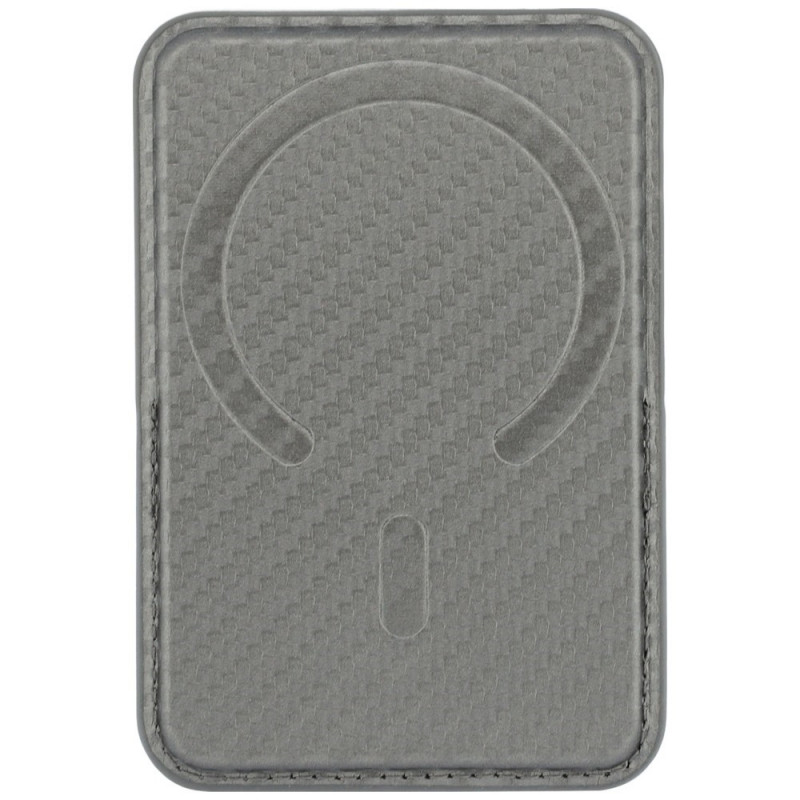 BMW M Carbon Metal Logos MagSafe peňaženka, antracitová