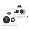 Karl Lagerfeld Ikonik silikónové puzdro pre AirPods 1/2 s power bankou 2000 mAh, čierne