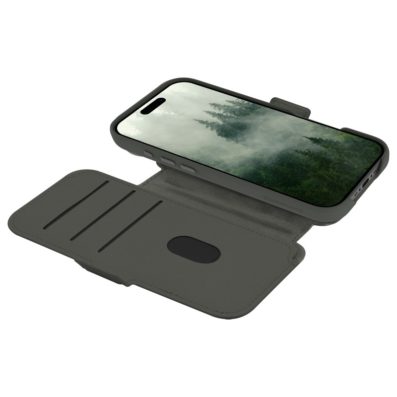 dbramante1928 Lynge MagSafe puzdro s klopou, Forest Shadow, pre Apple iPhone Air (LM66ICGR6686)